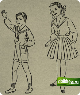 Матросский костюм