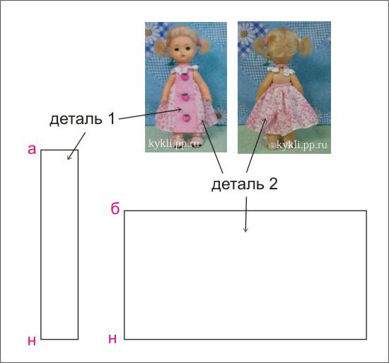 выкройка Платье \