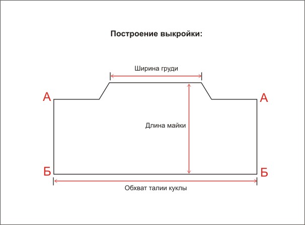 летняя маечка выкройка