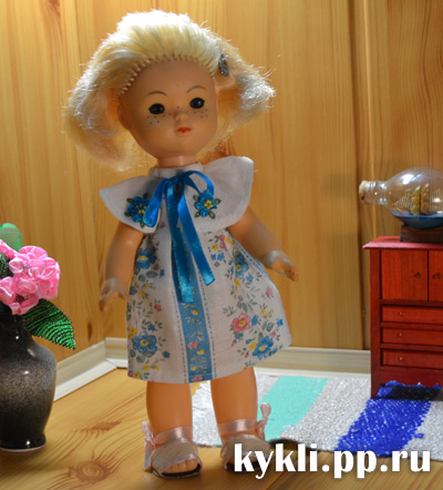 Платье Незабудки