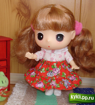 Юбка с оборкой